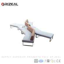 Orizeal meubles de mariage moderne modulaire petit canapé sectionnel modulaire pour les petits espaces (OZ-OSF026)